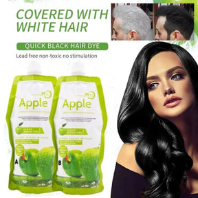 Apple Hair Color 96 Natural Black Ammonnia Free