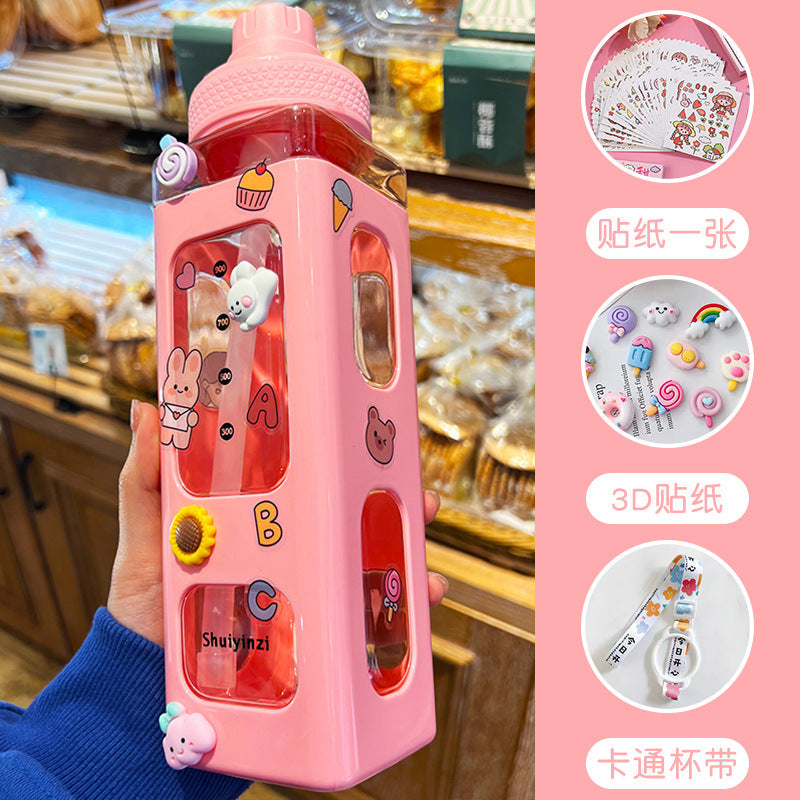 700ml Cute Water Bottle for Girls